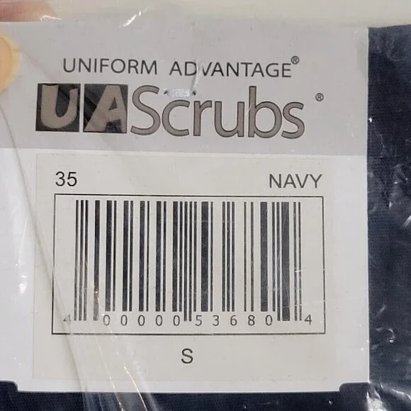 NEW UA Scrubs Navy Blue Men's Multi Pocket Drawstring Long Pants Size Small